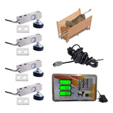 Kit Eletrônico P/ Balança De Gado Barras De Pesagem 8 Ton