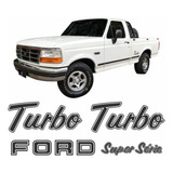 Kit Emblema Adesivo Ford F1000 Turbo