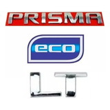 Kit Emblema Letreiro Mala Prisma Lt E Adesivo Eco