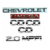 Kit Emblemas Chevrolet Omega C/