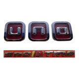 Kit Emblemas Fiat Sporting Uno Vivace