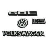 Kit Emblemas Gol / Volkswagem /ls /vw Mala 81 82 83 84 85 86
