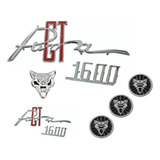 Kit Emblemas Puma : Traseiro, Painel,cara E 3 Medalhas Botão