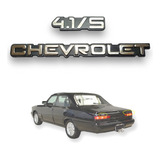 Kit Emblemas Traseiros Chevrolet 4.1 Opala