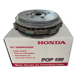 Kit Embreagem Pop 100 2007 A 2015 Original Honda 