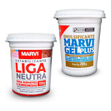 Kit Emulsificante E Liga Neutra Marvi Para Sobremesas