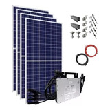 Kit Energia Solar Gerador 2.3kwp Com Microinversor Hoymiles
