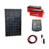Kit Energia Solar Off Grid Até 1200 Wh/dia