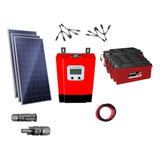 Kit Energia Solar Off Grid Até 3600 Wh/dia