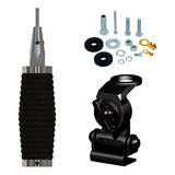 Kit Enfeite Antena Px Inox Suporte Tampa Porta Malas Capô