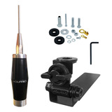 Kit Enfeite Antena Px Suporte Camionete Parafusos Antifurto