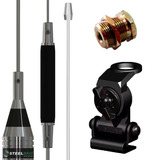 Kit Enfeite Antena Px Suporte Porta Malas Parafuso Fixar