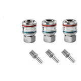 Kit Engate Rápido Fêmea 1/4 + Espigão Macho 1/4x1/4 Schweers