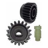 Kit Engrenagem+coroa+eixo Sem Fim Do Motor Desl. Gatter 3010