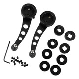 Kit Enrolador Universal Para Janela De Carro - Preto .