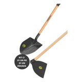 Kit Enxada E Pá Bico Com Cabo Tramontina Pedreiro Jardinagem
