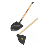 Kit Enxada E Pá Bico Com Cabo Tramontina Pedreiro Jardinagem