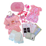 Kit Enxoval Princesa Mamãe Reborn - 25 Acessórios