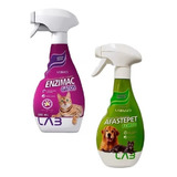 Kit EnziMac Gatos 500ml E Afaste Pet Cães E Gatos 500ml