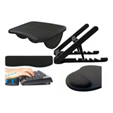 Kit Ergonômico- Suporte, Keypad, Mousepad E Apoio P/pés