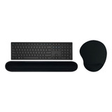 Kit Ergonômico 1 Mousepad + 1 Apoio De Pulso Teclado