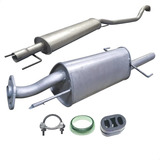 Kit Escap Abafador + Traseiro Astra Sedan 2.0 8v 2001 A 2012