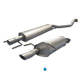 Kit Escapamento Abafador + Silencioso Astra Sedan 2.0 01 09