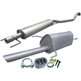 Kit Escapamento Abafador + Silencioso Astra Sedan 2.0 99 02