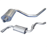 Kit Escapamento Abafador + Silencioso Fiat Uno 1983 A 2001