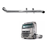 Kit Escapamento Cromado Volvo Fh Até 2014 5 Longo Le