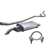 Kit Escapamento Tubo + Silencioso Del Rey 1.6 8v 79 A 88