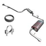 Kit Escapamento Uno Fire 2001 Ate 2006 Tuper + Brindes 