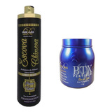 Kit Escova Chinesa + Bottox Platinum Btx Due-liss 