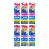Kit Escova Dental Oral-b Indicator Pack Anual 24 Unidades