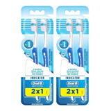 Kit Escova Dental Oral-b Indicator Plus 40 Com 4 Unidades