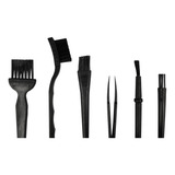 Kit Escova E Pincel Antiestático Para Limpeza 6 Unidades