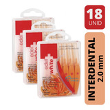 Kit Escova Interdental Edel - Laranja