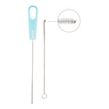 Kit Escova Para Limpar E Higienizar Canudo De Bebe Infantil