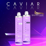 Kit Escova Progressiva Caviar 4d Shampoo