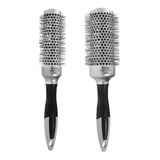 Kit Escovas De Cabelo Evas Vazada Térmica Sas 502 E 503
