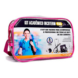 Kit Esfigmomanômetro + Estetoscopio Rappaport Preto Incoterm