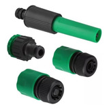 Kit Esguicho Engate Rápido P Bico De Mangueira 1/2 C 4 Peças