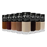 Kit Esmalte Anita Coleção Nude Is The New Black 8 Cores
