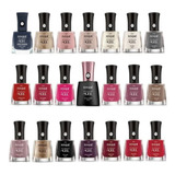 Kit Esmalte Diamond Gel Risque 20 Cores + Top Coat Fixador