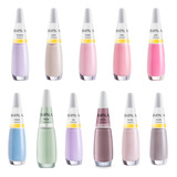 Kit Esmalte Impala Atacado Manicure 11 Cores Tons Pastel