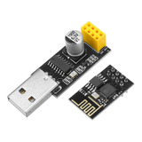 Kit Esp-01 Módulo Esp8266 Wifi Esp01 + Gravador Usb
