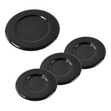 Kit Espalhador Tampa Capa Peças Fogão Fisher 4 Bocas