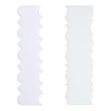 Kit Espátula Decorativa De Bolo 2 Peças 4 Desenhos P Q Brind