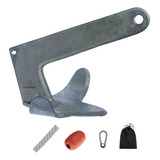 Kit Especial Âncora 5kg Cabo Boia Mosquetão E Porta Âncora