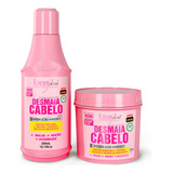 Kit Especial Desmaia Cabelo Forever Liss Professional Com Shampoo 300ml